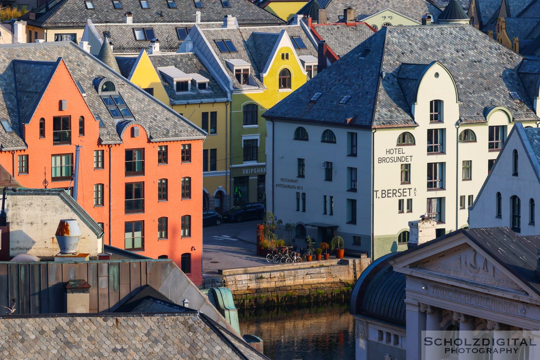 Jugendstilgebäude in Alesund