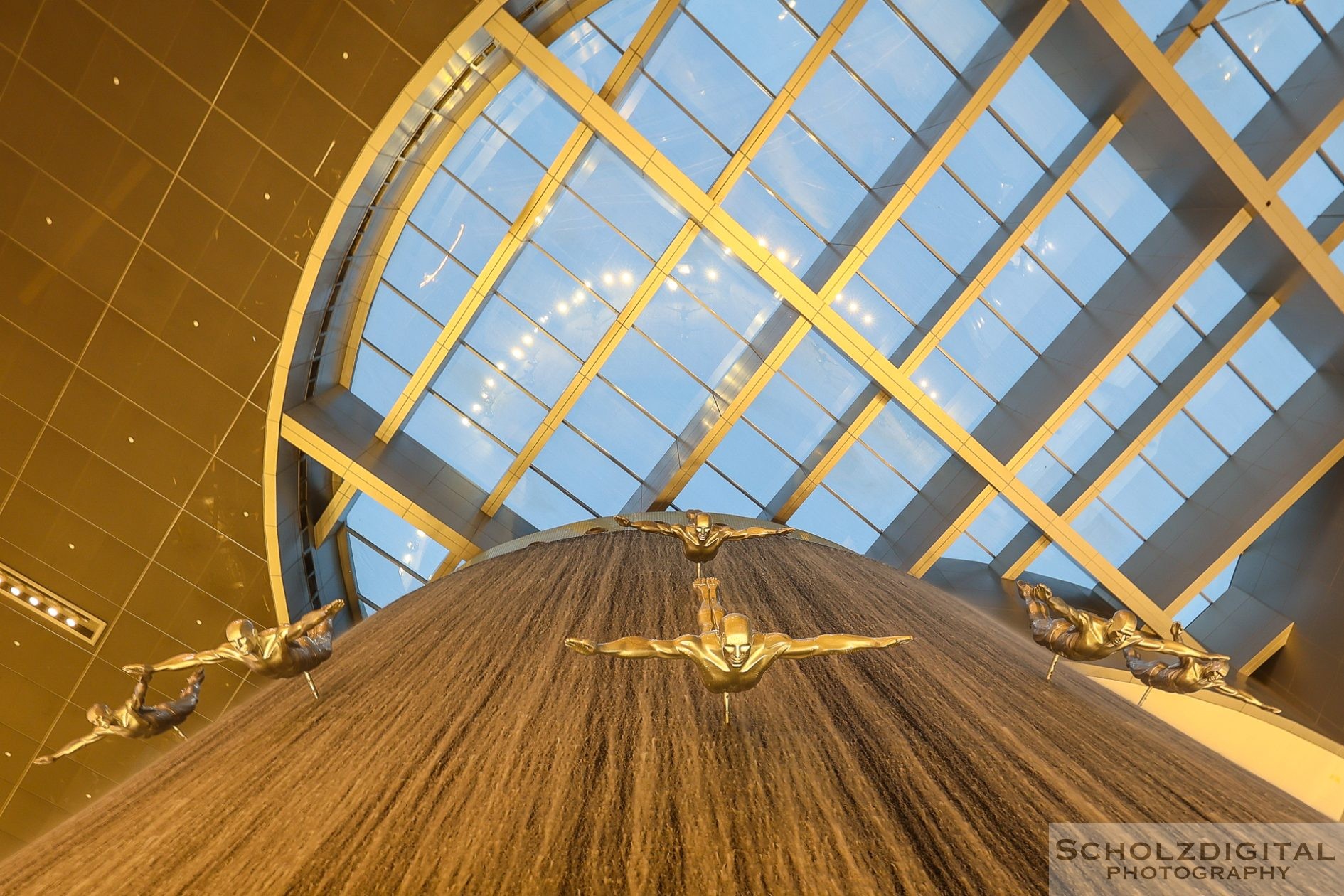 Dubai Mall Waterfall