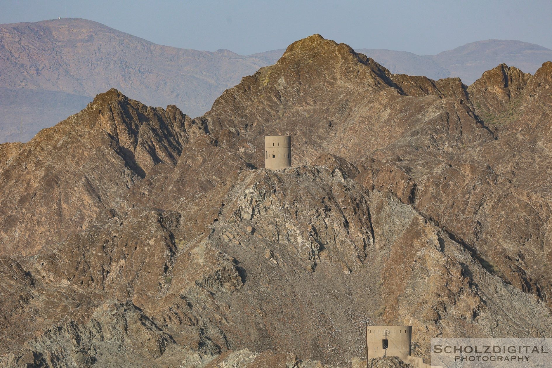 Alte Verteidigungsanlagen im Oman