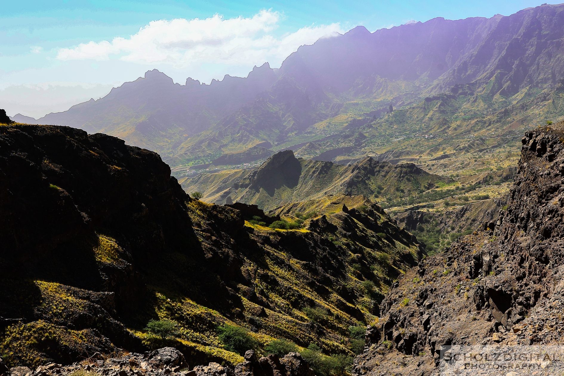 Schlucht auf Santo Antao